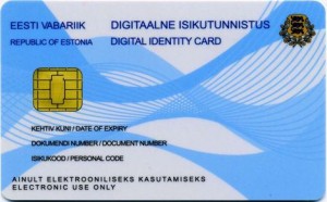Estonia e-Residency Card
