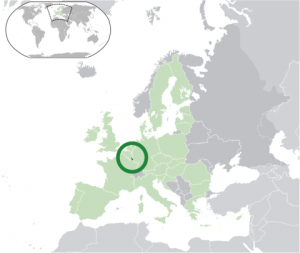 Luxembourg map Europe
